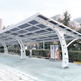 Photovoltaic parking shed