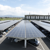 Photovoltaic parking shed